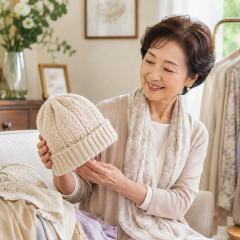お気に入りの帽子と洋服