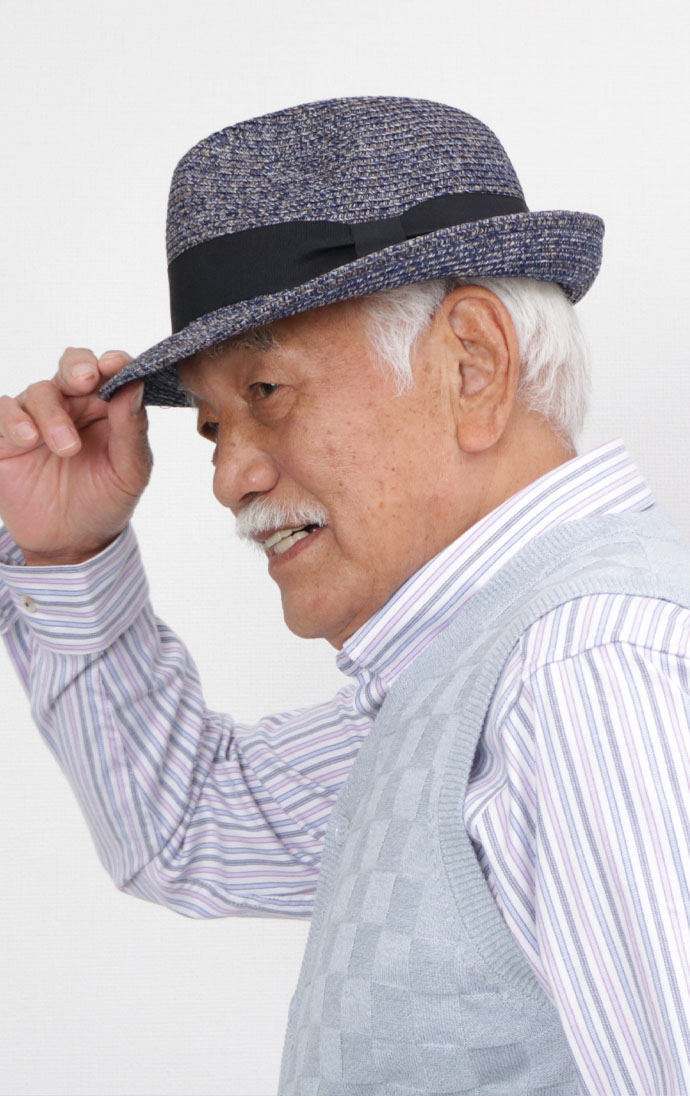 手洗い可能なコンパクトハット