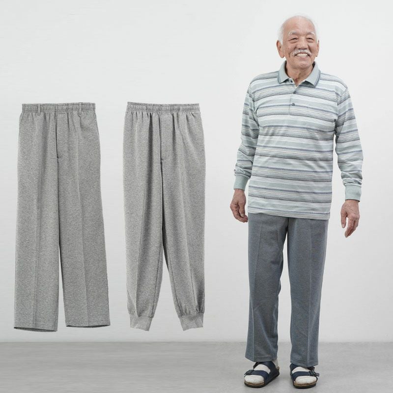 紙パンツ対応 お尻ゆったりスウェットパンツ